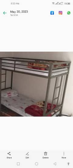 iron made Bunk Bed