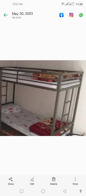 iron made Bunk Bed 0