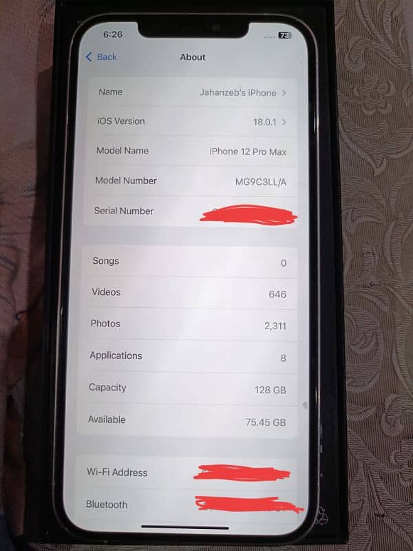 Iphone 12 Pro Max (128 GB) 2