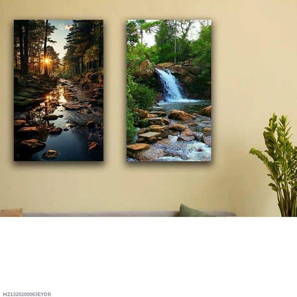 Beautiful scenery design wall  photo frame 0