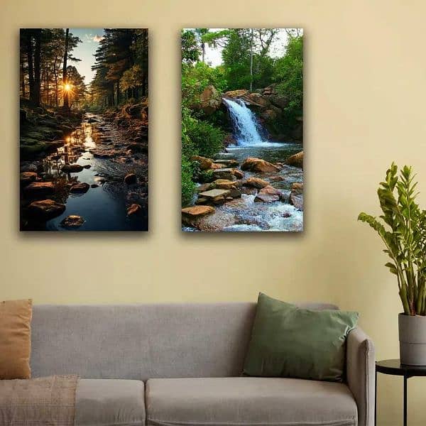 Beautiful scenery design wall  photo frame 2