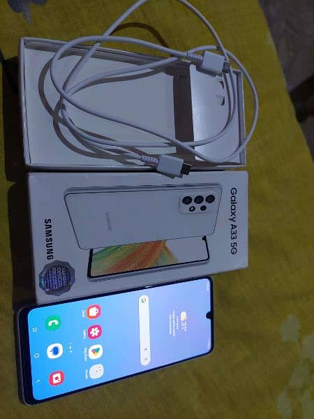 samsung galaxy a33 5g (8+8/128) in 9.5/10 condition 2