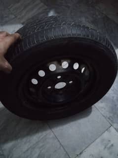 Spare Tyre R13" with Rim . .