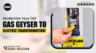 Convert Your Gas Geyser Into Electric | Geyser Upgrade to Dual Mode