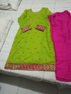 Georgette with Ghoota Work