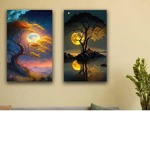 beautiful scenery design wall photo frame 1