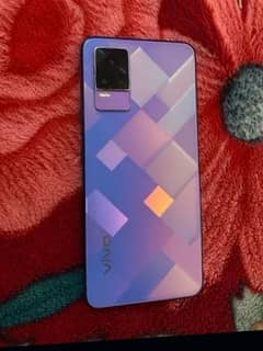 vivo v21e diamond purple color 8+4 ram 128 storage