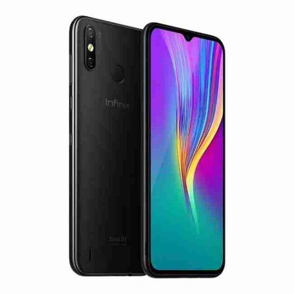 infinix smart 4 black in color lush condition. 0