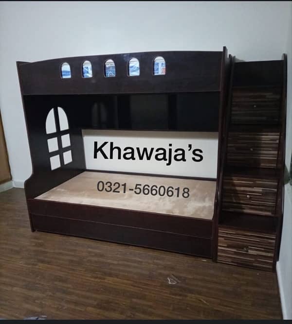 Bunk Bed ( khawaja’s interior Fix price workshop Rawalpindi 9