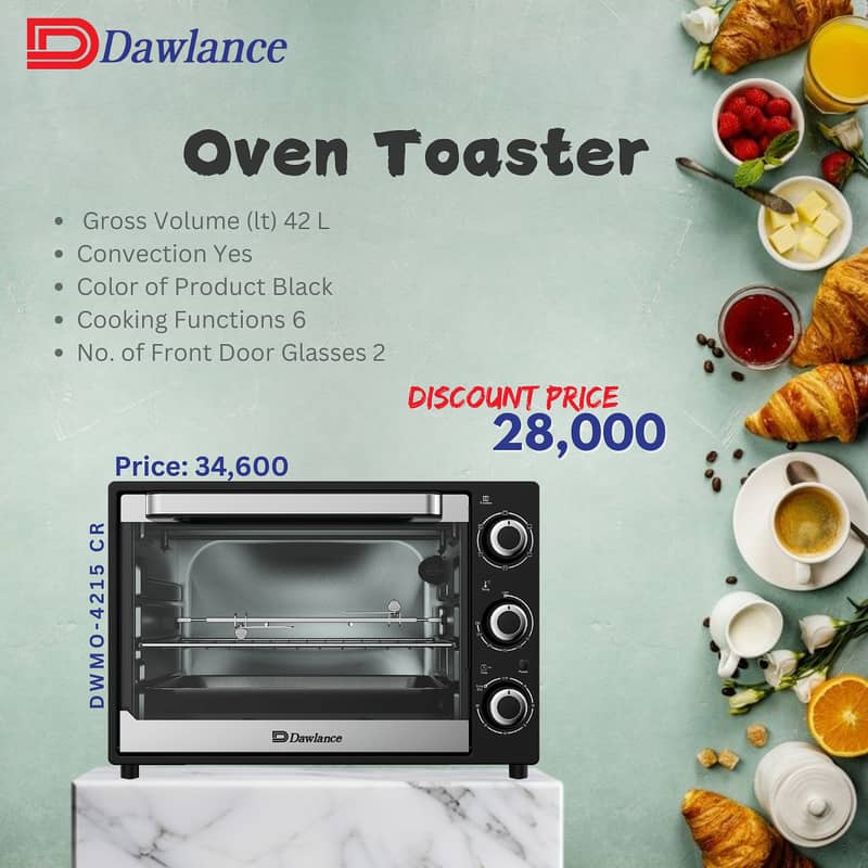 Dawlance DWMO-4215 CR Mini Oven 2