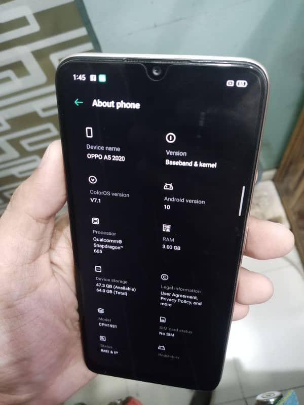 oppo a5 2020 3gb 64gb all ok 1