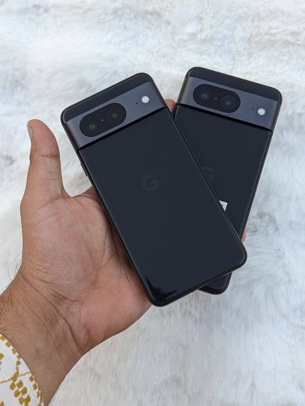 google pixel 8 /8A box pack Official & non pta water pack 3