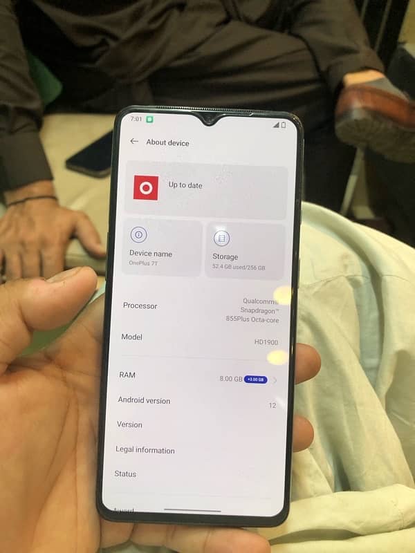 oneplus 7t 8/256 4