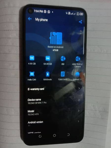 Tecno Spark 7 Pro 1