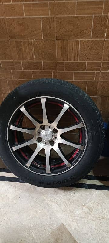 Alloy rim and tires 16 inch 1