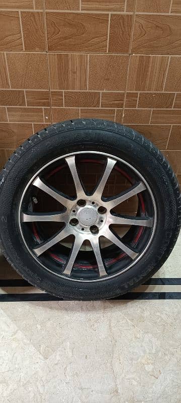 Alloy rim and tires 16 inch 3