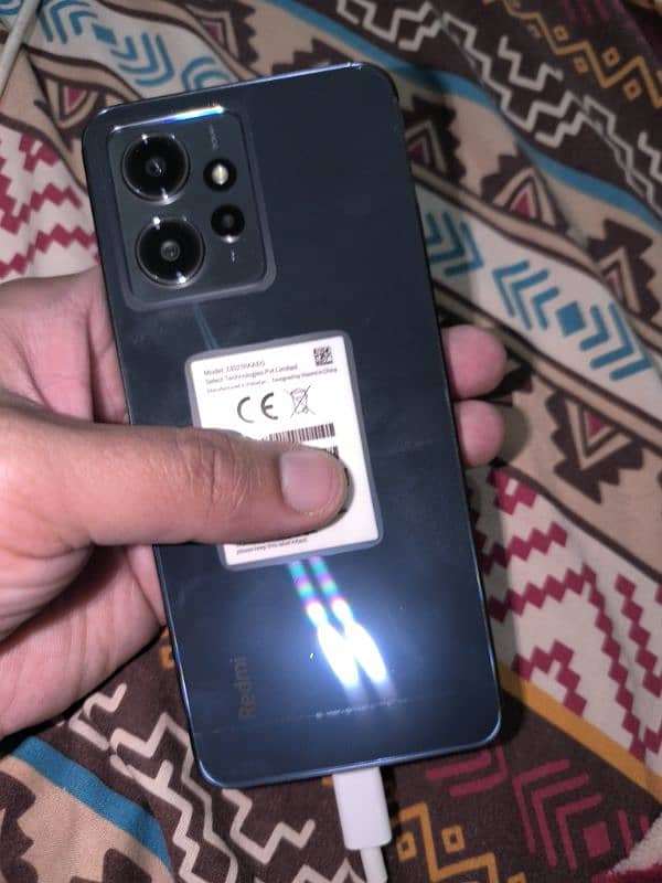 Xiaomi Redmi note 12 for sale 10/10 condition 8/128 loc Kashmore cantt 1