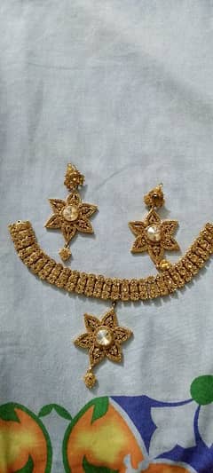 jewelry set gold altefishal