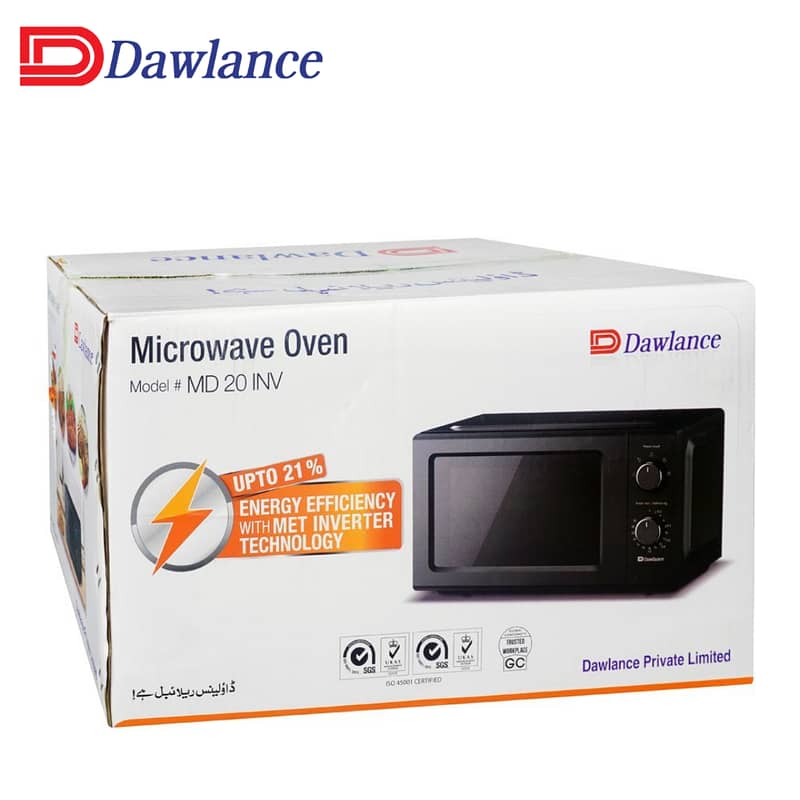 DAWLANCE MICROWAVE OVEN MD-20 INV 2