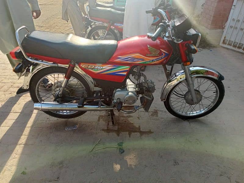 Honda CD 70 2021 for sale at good price 1