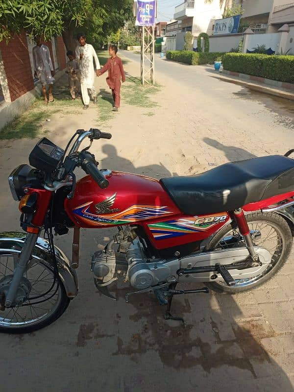 Honda CD 70 2021 for sale at good price 6