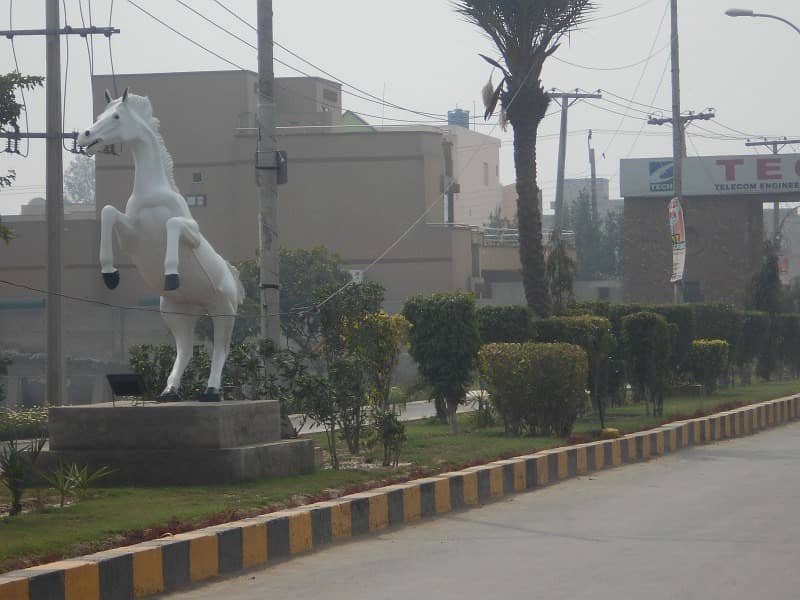 1.32 Marla Commercial Plot Best For Shop Is Up For Sale At Tech Town, Satyana Road Faisalabad 1