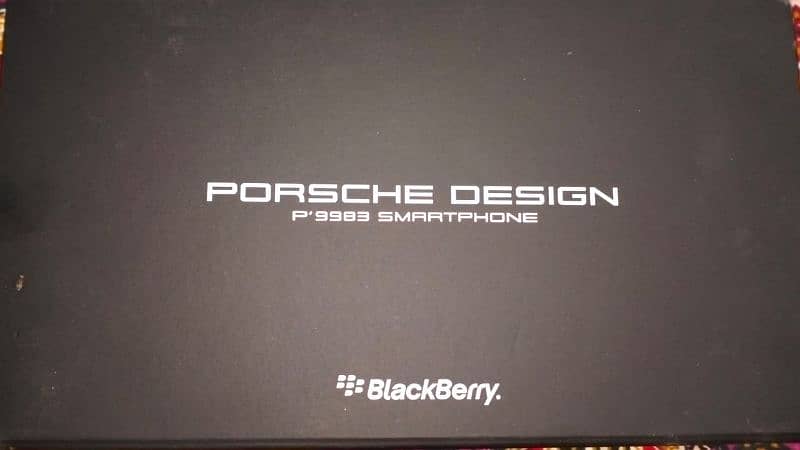 Blackberry porsche design p9983 model 5