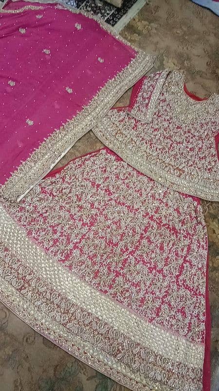 beautiful work bridal lehnga sale in low price heavy work pure kpraa 2