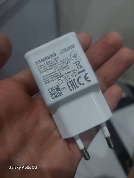 Samsung 15w original charger Samsung a52s ke box ka original charger h 1