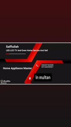 lcd led & oven home service