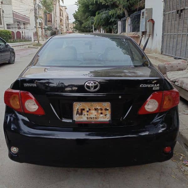 Toyota Corolla XLI 2009 9