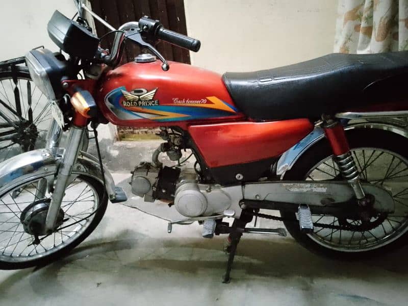 road prince bike for sale good condition 70CC 2