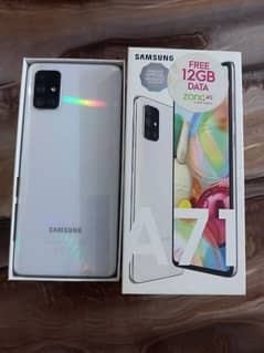 samsung galaxy A71 white color