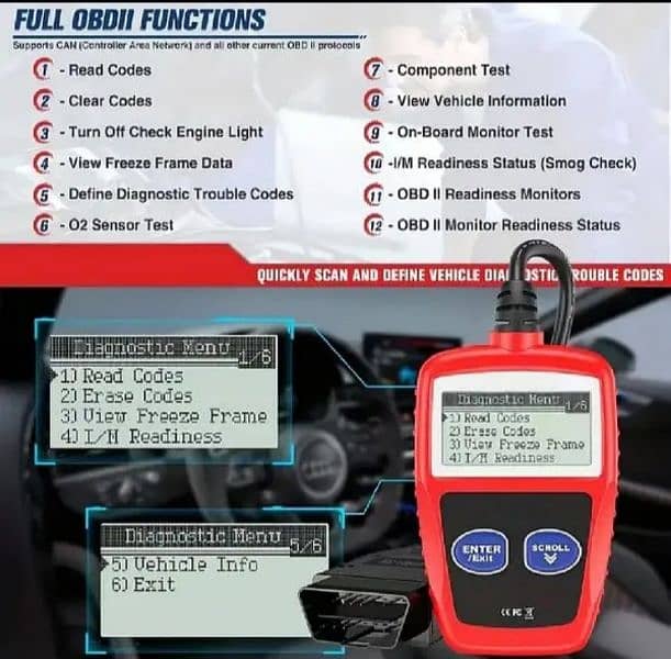 OBD 2 Car scanner 5