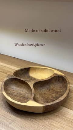 wooden bowl