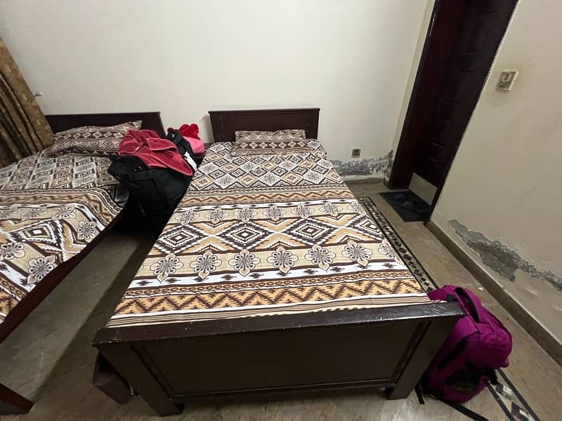 single bed with normal condition each 12k 2