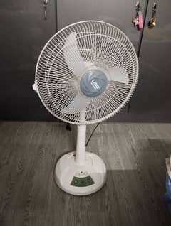 Slightly Used Rechargeable Fan with Dual Batteries