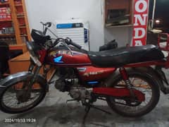 hi-speed 70cc bike urgent sale