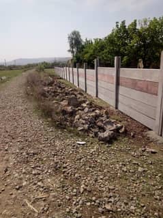 boundary wall, Ready Wall, Wall. Seurity Wall, H Column, Planks