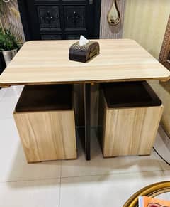 4set wooden table