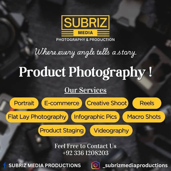 Products Photography Services Available 0