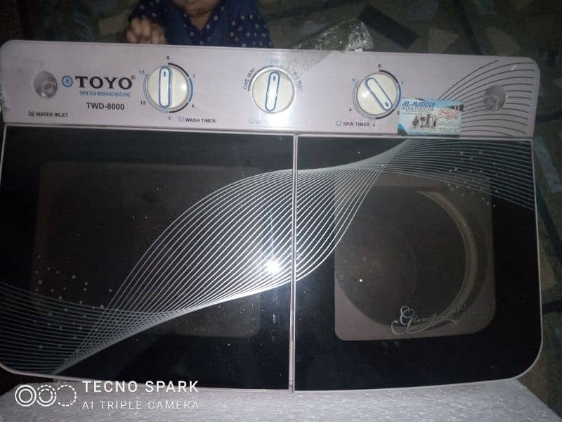 Toyo washing machine Dibba pack. 1