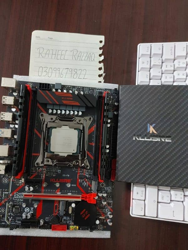 x99 mobo + DDR4 16 gb ram + 8 core cpu 1