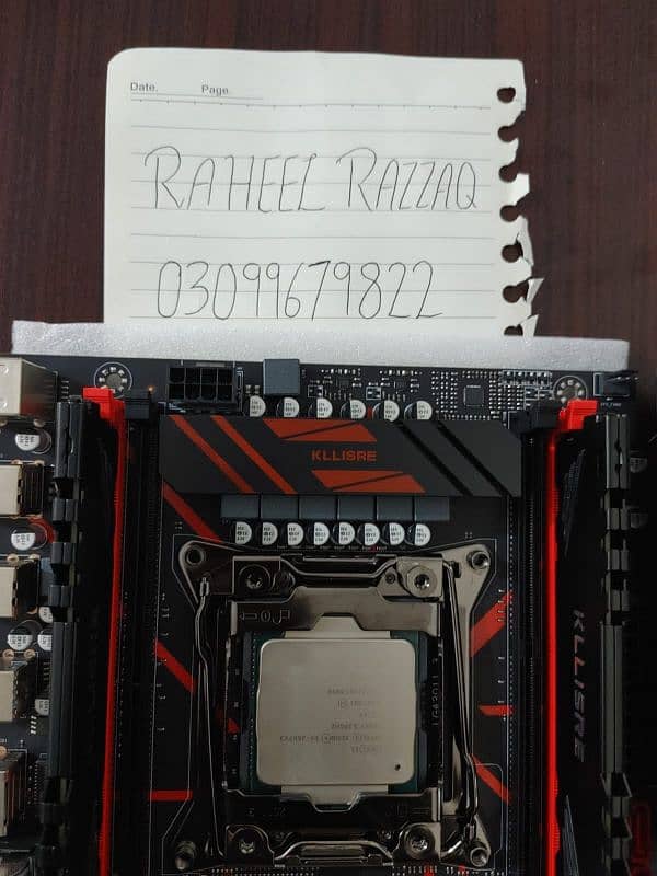 x99 mobo + DDR4 16 gb ram + 8 core cpu 2