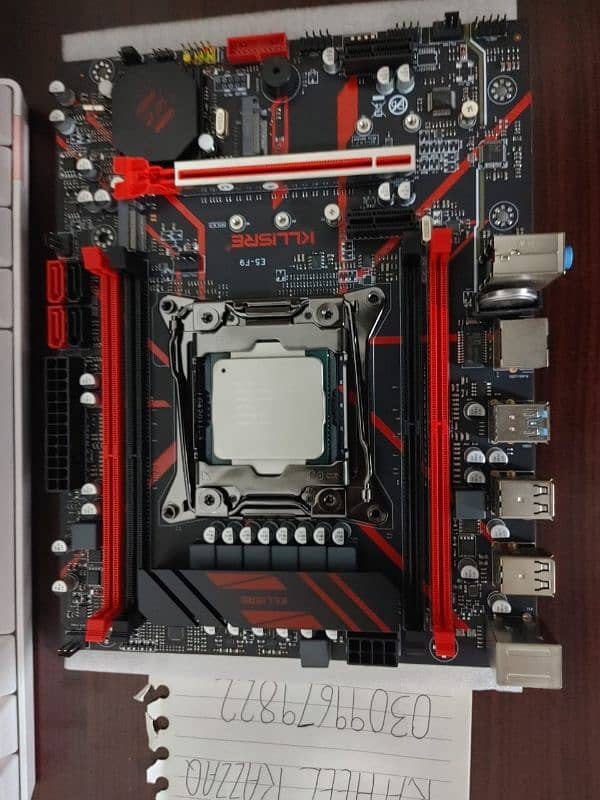 x99 mobo + DDR4 16 gb ram + 8 core cpu 8