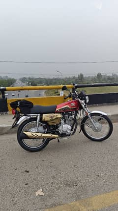 Honda cg125 special gold edition 2024