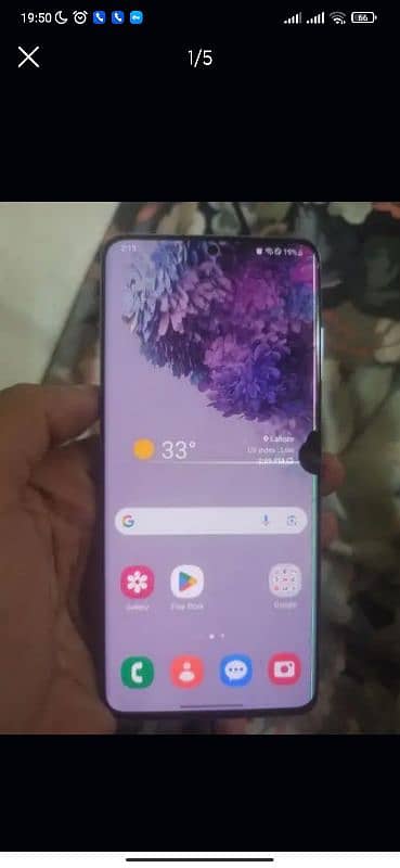 samsung s20 plus BTS edition 12.256gb . . nonpta 4