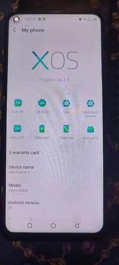 Infinix Note 7 Used