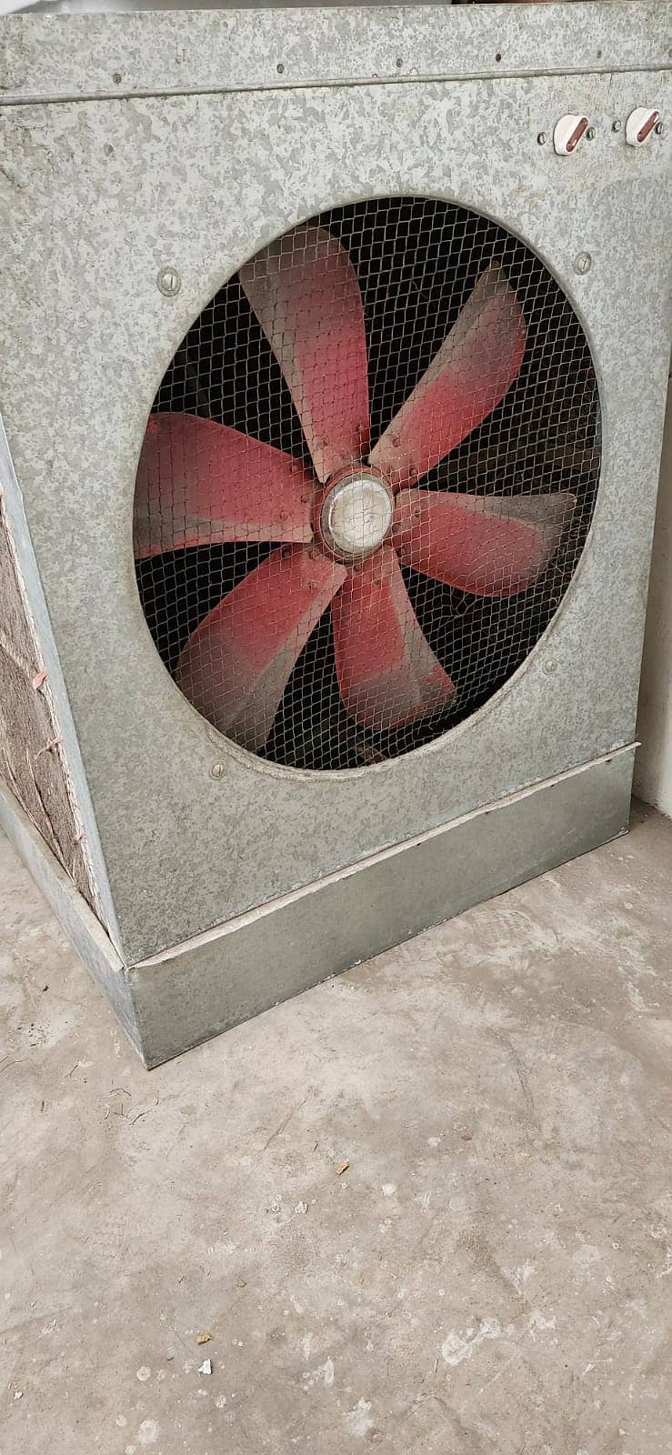 Industrial Evaporative Air Cooler with Metal Body and Multi-Speed Cont 0