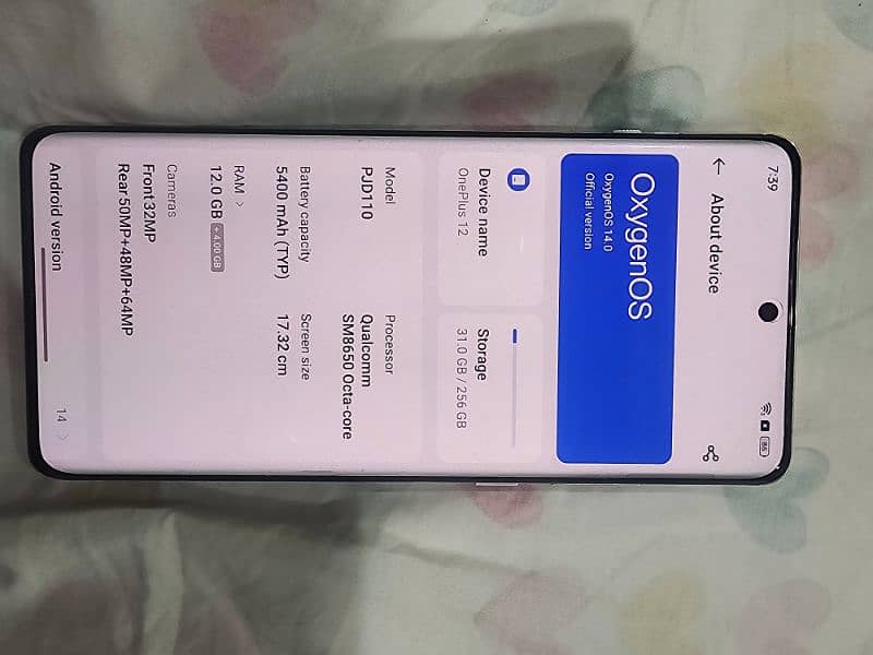 Oneplus 12 12/256gb 6